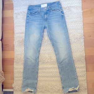 Mother denim The Flirt Fray